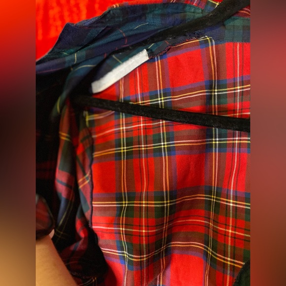 Vintage mismatched plaid button shirt - Picture 8 of 9